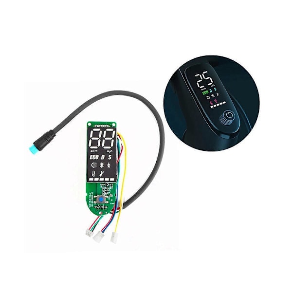 Instrumentpanel Displayenhet för F20 F25 F30 F40 Elscooter Controller Instrumentbräda Displaydelar