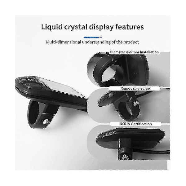 LCD TFT UKC3 Display Hastighed Batteritid Indikator til Elektrisk Cykel 24V 36V 48V Motor Konvertering