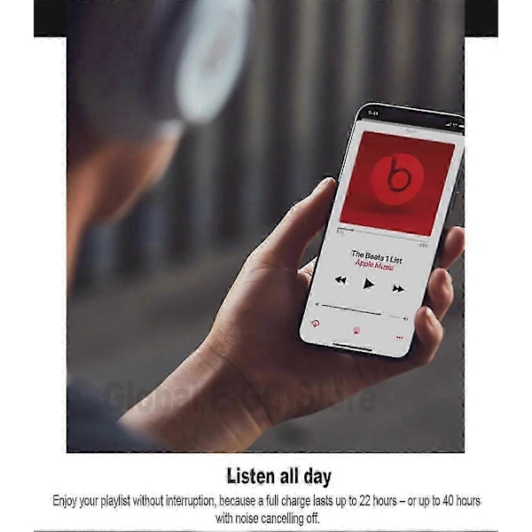 Trådløse Bluetooth Hodetelefoner Studio 3 Støyreduserende Headset Musikk