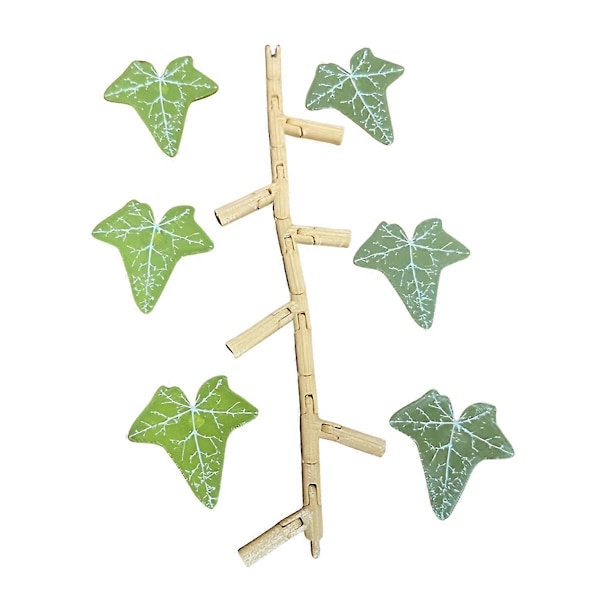 Ivy Kylskåpsmagnet Kakel 3D-Printad Kylskåpsmagnet Kylskåpsmagneter Används för Falsk Murgröna 1st