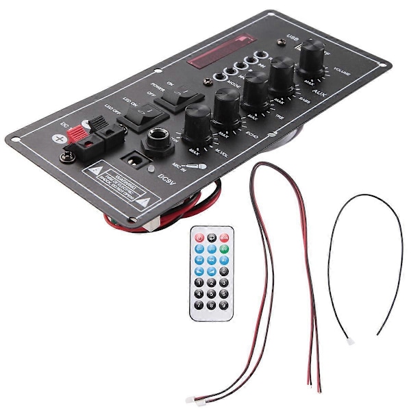 30W-120W Tehovahvistinlevy Audio Bluetooth Amplificador USB Dac FM Radio TF-soitin Subwoofer DI