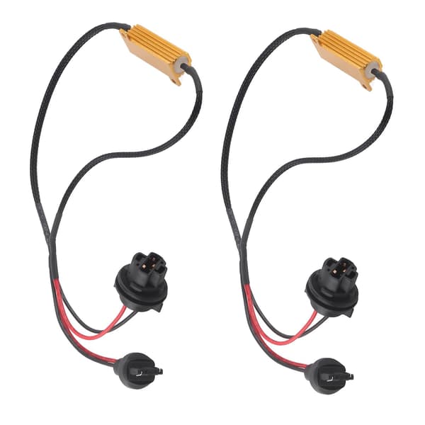7440 T20 50W8RJ Hyper Flash Fix Feilfrie Ledningsadaptere for LED Blinklys