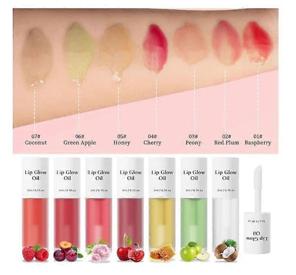 Shiftalter Tonet Leppeglansolje - For Frodig, Hydrerte Lepper med Naturlig Glød Raspberry