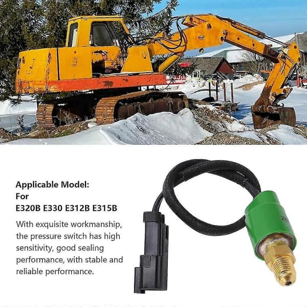 106-0180x02 Trycksensor Luftkonditioneringstrycksbrytare Grävmaskinstillbehör För