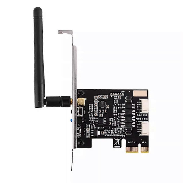 Wifi Dator Strömåterställningsbrytare PCIe Fjärrstartskort för PC Stationär Dator Stöd för A