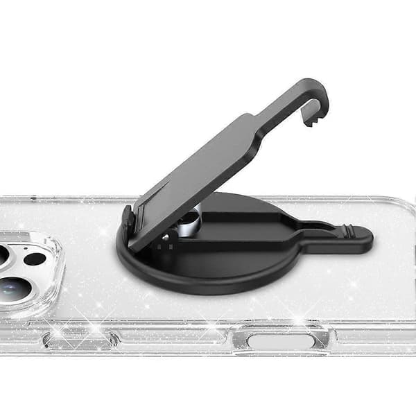 Midjeklips Multifunksjonell Magnetisk Mobiltelefonholder Silver plating