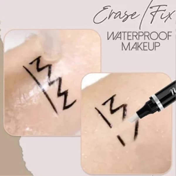 Makeupfjernerpen til eyeliner og læbekorrektion Præcisionsspids