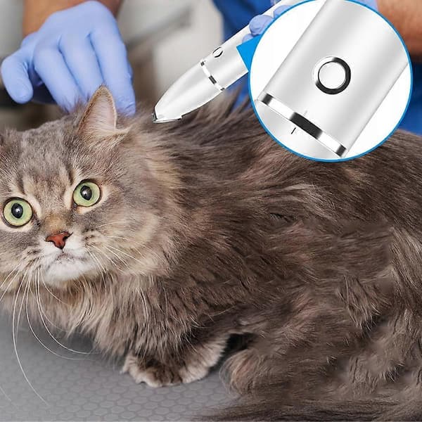 Clipper til Hunde Katte Dyr Elektrisk Trådløs Stærk