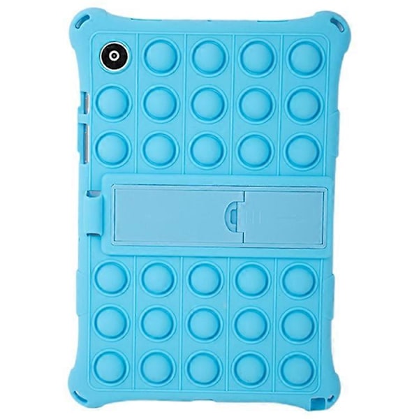 Kompatibel med Galaxy Tab A8 10.5 (2021) Fidget Sensorisk Silikon Bubbla Ångest Stress Relief Leksaker Halkfri Textur Tablet Skydd Blue