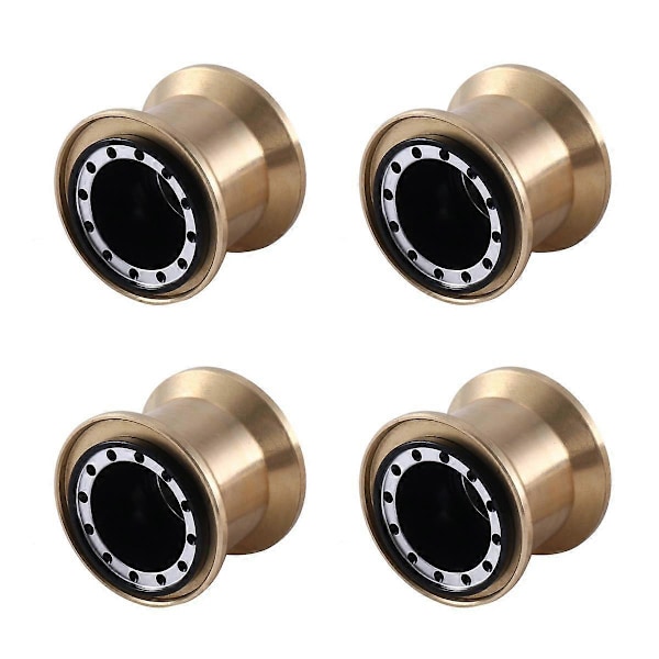 4 stk. Messing Klemring Metal 1.0 Fælghjul Nav til FMS FCX24 Max Smasher 1/24 RC Crawler Bil U