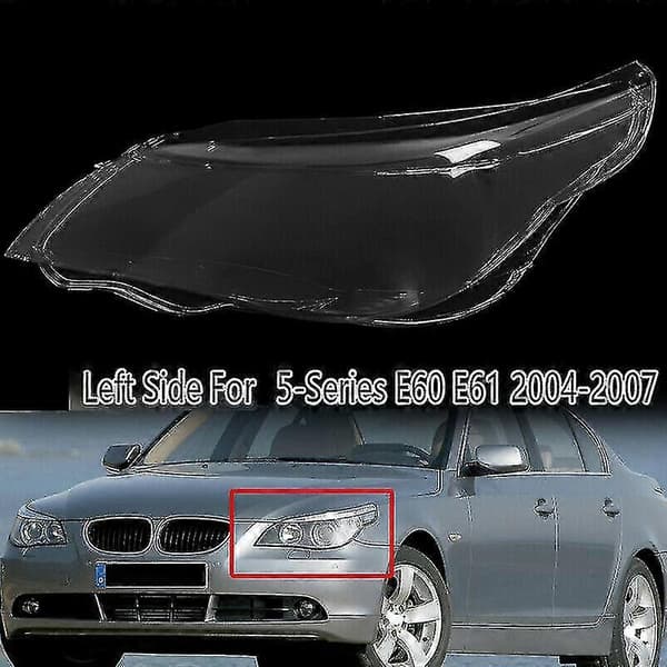 Bil Venstre Frontlykt Linse Deksel Frontlys Lampe For 5 Serie E60/e61 03 -10-XinHan