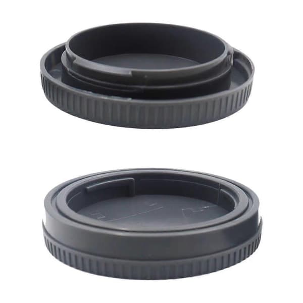 3 bageste objektivdæksler + 1x frontdæksel til kamerahus til Sony NEX E-mount kamera