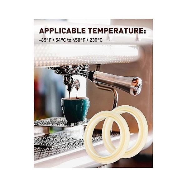 5 st Ersättningssilikonpackningar för espressomaskin 878/870/860/840/810/500/450/ Sage 500/870/875