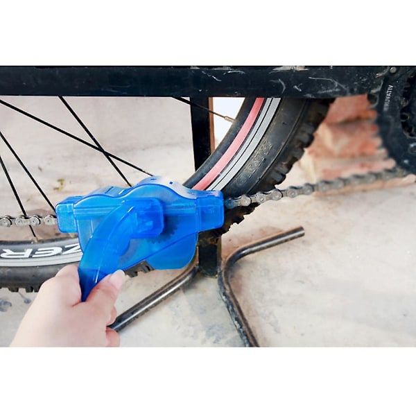 Cykelkedjetvätt Cykelkedjerengöringsverktyg (8-delars set för rengöring)