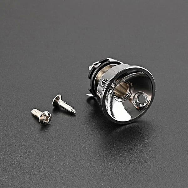 6,35 mm 1/4 tommer Guitar Jack Stereo Output Socket til Elektrisk Guitar Dele