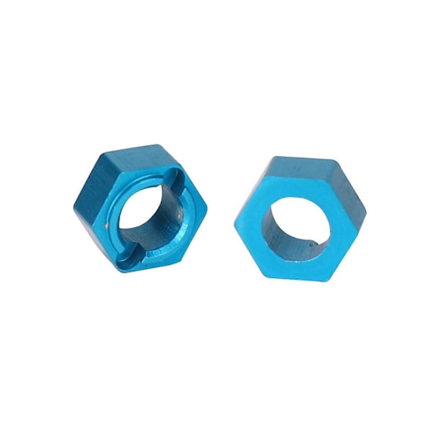 8X A949-11 Aluminium Hexagon Hjul Hex Mount Hub Pins 7mm Opgraderingsdele til 1/18 A949 A959 A969 A979