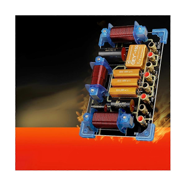 1800W Audio Frekvensdeler To Vejs Højttaler Delefilter 12 15 Tommer Sceneoptræden Høj Effekt Fre