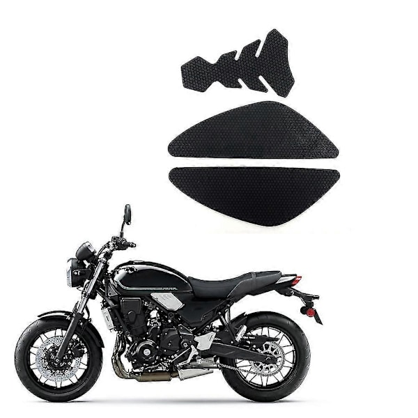 3 stk. Tank Pad til Z650rs Z650 2022+ Tank Traction Pads Brændstoftank Grips Knæ Grips Beskyttere Decal