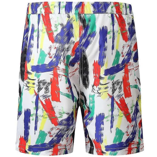 Herr Camouflage Mönstrade Slim Shorts M