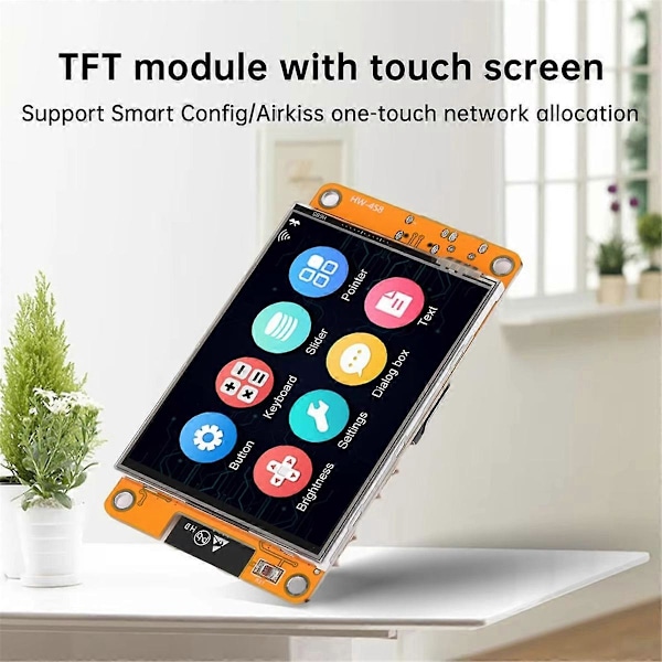 ESP32 Utvecklingskort med Fodral 2.8 Tum Touchskärm för LVGL WIFI Bluetooth 240x320 Skärm LCD