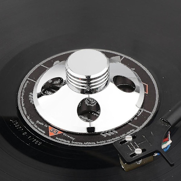 Ny Audio Lp Vinyl Skivspelare Metall Skivstabilisator Skivspelare Viktklämma Hifi Zy