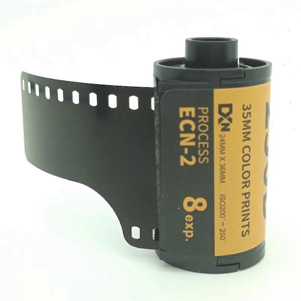35mm ECN-2 Färgfilm Negativ Film 35mm 8EXP Kamera Färgfilmrulle för 135 Kameror NT Högkvalitativ Typ-135 Färgfilm