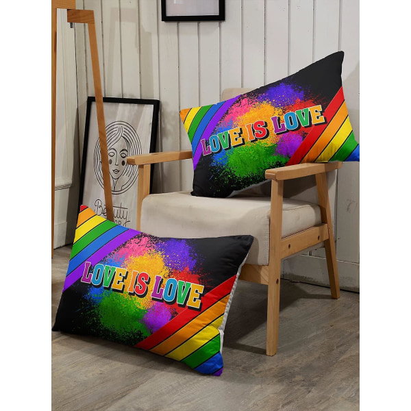Rainbow cover teini-ikäisille Värikkäät Set vuodevaatteet setit Love Heart cover E 160x220cm
