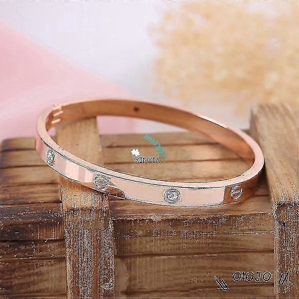 Titanium Diamant Armbånd For Menn / Kvinner