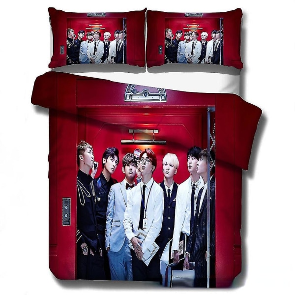 Wish Bts Stor Kollektion Sängkläder Fyrdelat Hemtextil Täcke Örngott Q C 140x210 two-piece set