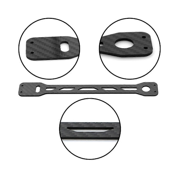 Kolfibergolvplatta för andra våningen för TT02 TT02B TT-02 TT-02B 1/10 RC-bil Uppgraderingsdelar Tillgång