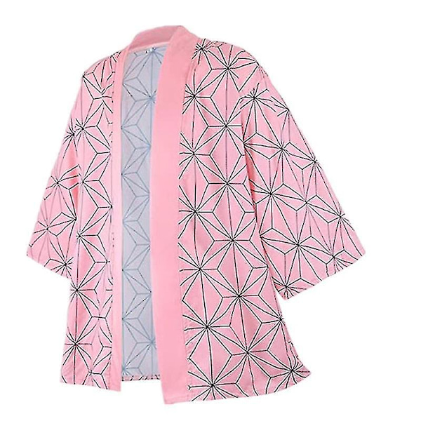 Paras Alennusanime Cosplay Puku Demon Slayer Kimetsu No Yaiba Haori Kimono Agatsuma Zenitsu Kochou Shinobu Kesätakki Paita Anime Vaatteet C XXXL