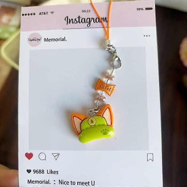 Zootopia Judy Nick Telefonrem Nøglering til Valentinsdag Gave F