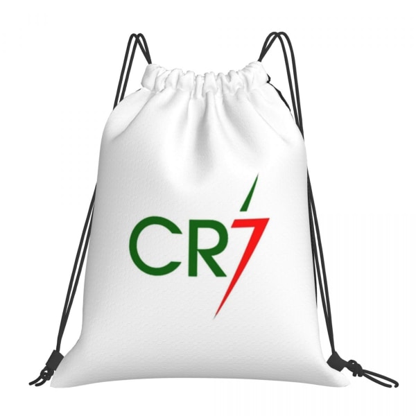 Cristiano Ronaldo Cr7 Ryggsekk Bærbar Snøreveske Pocket Gym Bag 8 One Size