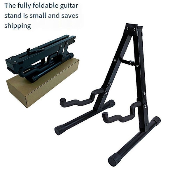 Gitarrställ - Elgitarr, Akustisk gitarr & Basgitarr, Gitarrtillbehör, Hopfällbara Gitarrställ