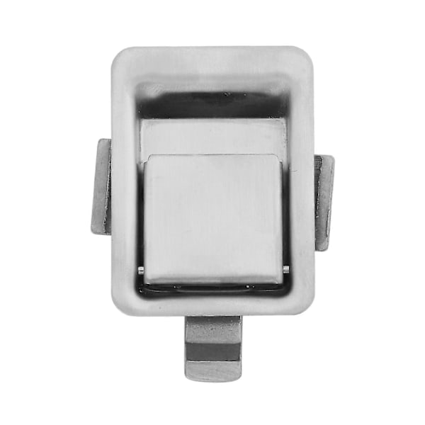 Innfelt Lås i Rustfritt Stål Mini Flush Mount Paddle Håndtak Lås for RV/Camper/Tilhenger/Ca