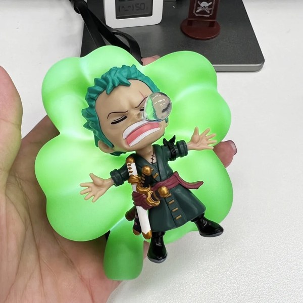 One Piece Nattlampa Blind Box Anime Luffy Zoro Nami Sanji Chopper Figur Sweet Dream Series LED Nattlampa Ornament Gåva Sanji