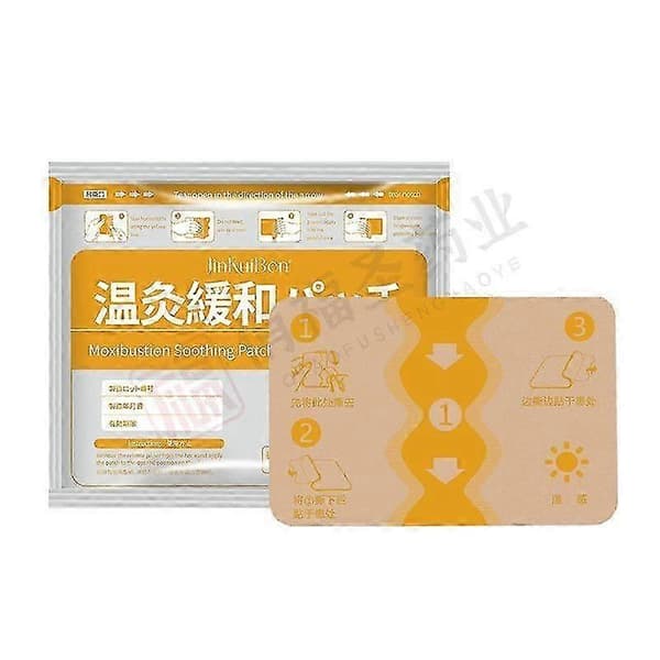 Smertelindrende plaster Moxibustion Ledgigt Urteplaster Malurtpuder Temperature Sensing