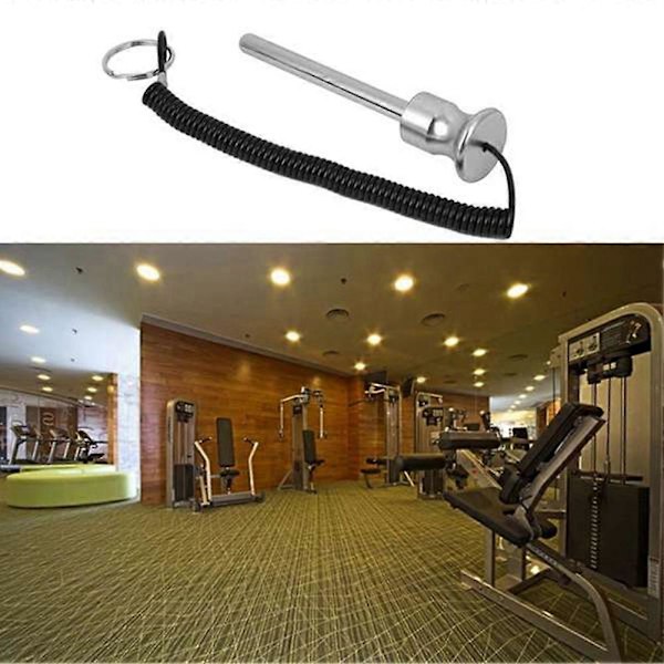 Magnetisk universal viktmagasinsstift för gym med snodd, aluminiumlegering, styrketräningsutrustning, gymutrustningsdelar