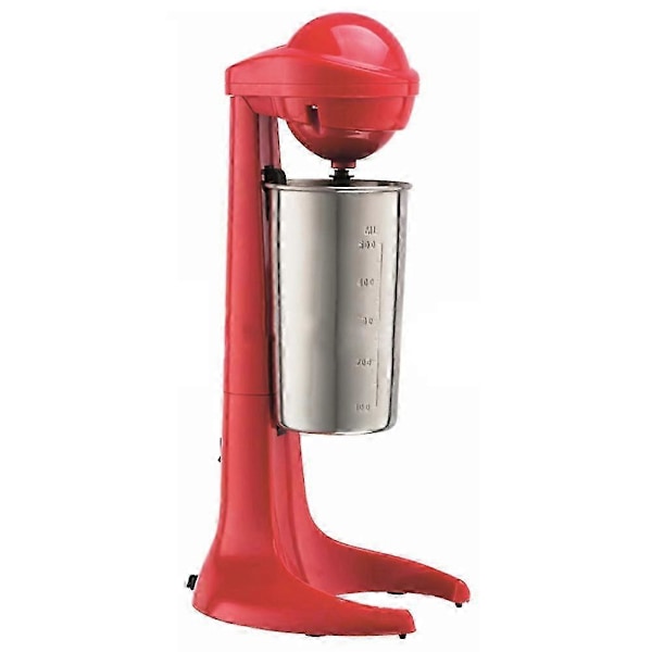 Beach DrinkMaster Elektrisk Drinkmixer, Retro Milkshake-maskin & Mjölkskummare för Restaurang, Kaffe
