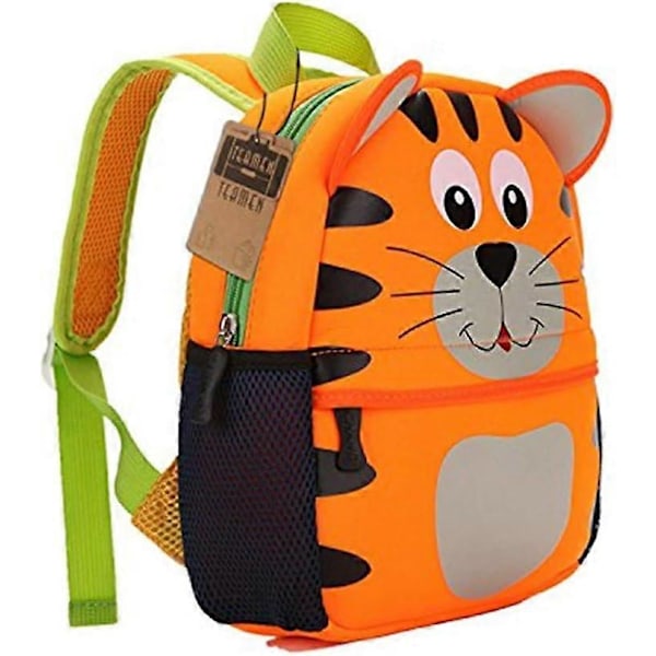 Ryggsekk for barn, skolesekk for småbarn, bæreveske for barn i alderen 2–5 år – Tiger
