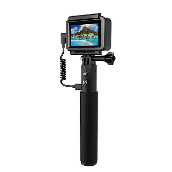 Kameran latauskahva 4800mAh Ladattava kamerakahva Selfie-tikku SJCAM/Gopro/DJI Osmo Action 5 -kameroille