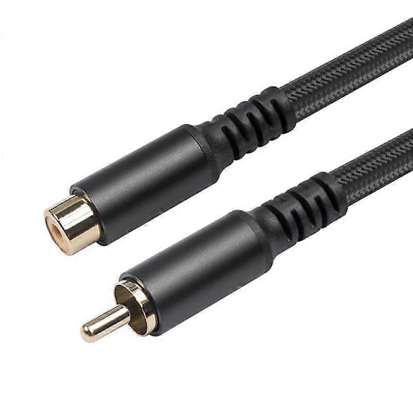 RCA Forlængerkabel RCA Audio Video Kabel RCA Han til Hun Ledning til Højttaler, Subwoofer, Kamera, H