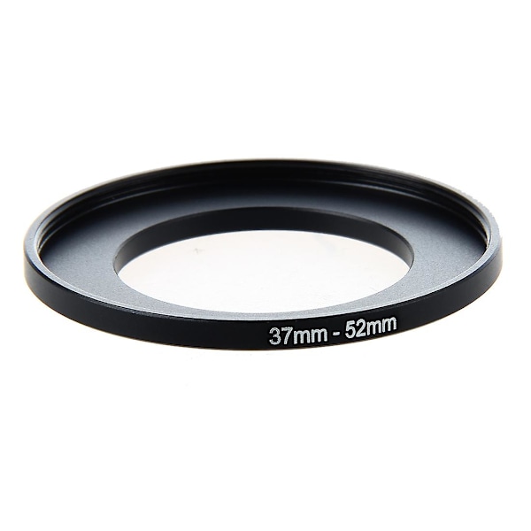 Kameralinsefilterring 37mm til 52mm Adapter Sort