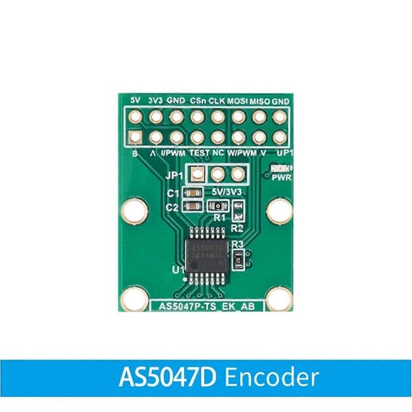 AS5047 Encoder Adapterkort SimpleFOC Doggo Modul Magnetisk Encoder SPI ABI Pulsbreddsmodulering