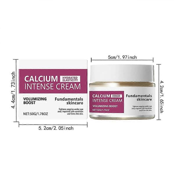Calcium Intense Cream Huduppstramande Anti-Aging Ansiktsfuktighetskräm
