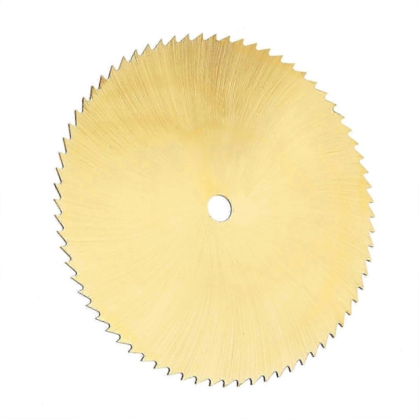80mm HSS Guld Litet Sågblad För Metall Träbearbetning Plastslipning (6mm)