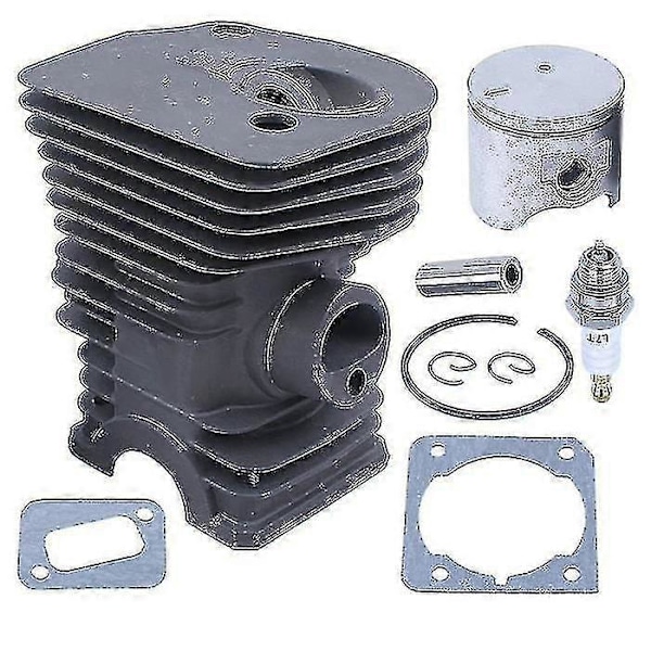 42mm Nikasil-pläterad Cylinder Kolv Tändstift Kit För Husqvarna 340 345 E 350epa Jonsered Cs 2141 2145 2150