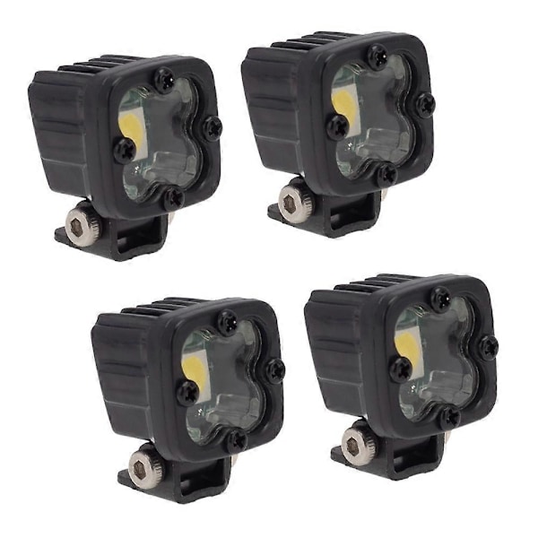 RC Bil LED Lys Frontlykt Spotlight for 1/10 RC Crawler TRX4 TRX6 Axial SCX10 90046 Wraith RR10 Re