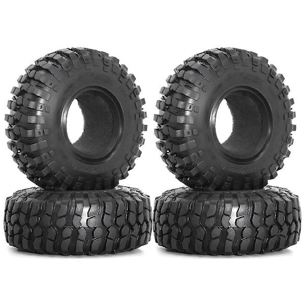 4 st 1,9 tums universella klättringsdäck 106 mm terrängdäck med innerfoder för 1/10 RC-bandvagn