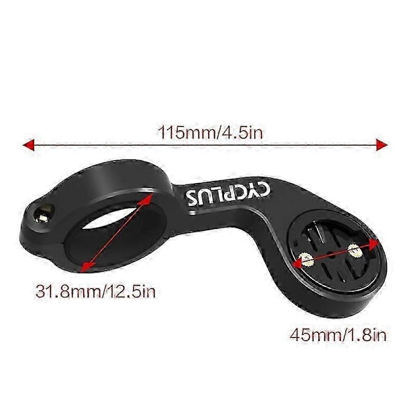 CYCPLUS GPS Cykelcomputer Beslag Holder Cykelstyr Cykelcomputer Holder Cykeltilbehør